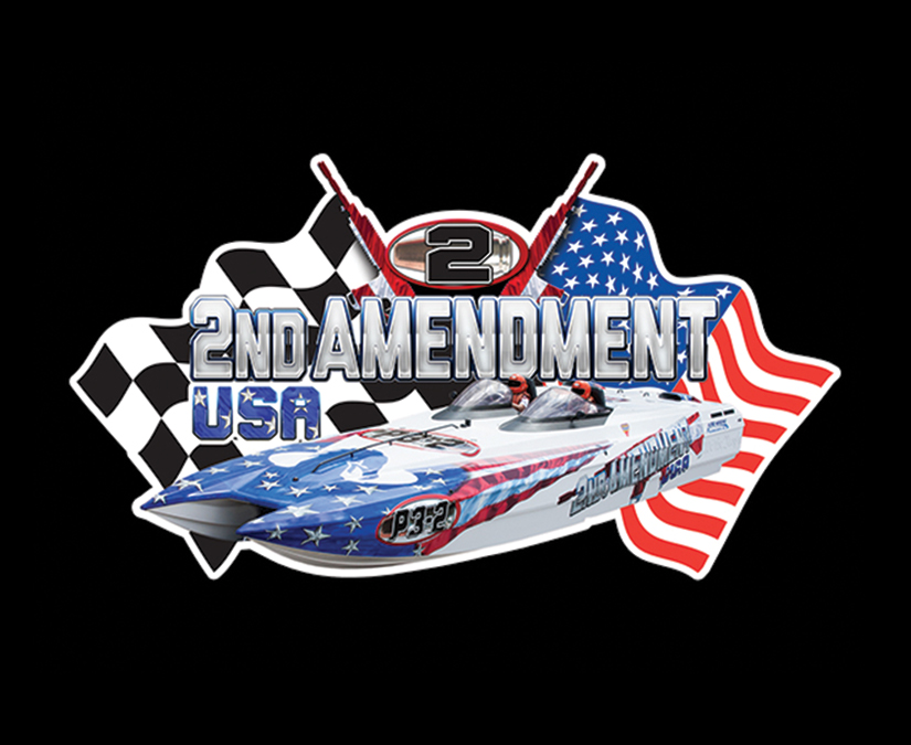 2nd Amendment USA Boat Logo by MOTO Marketing Group